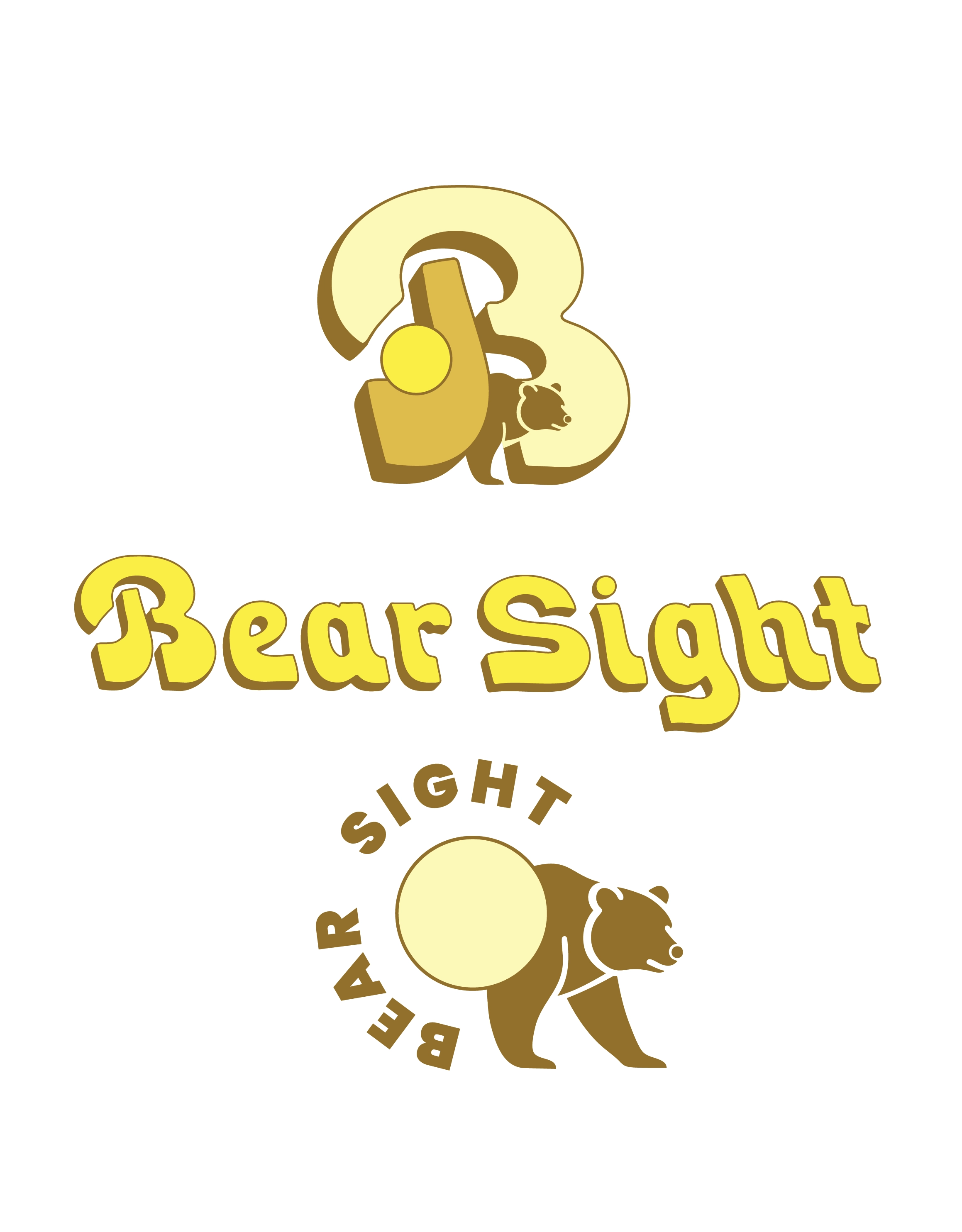 Bear Sight website showing brand identity