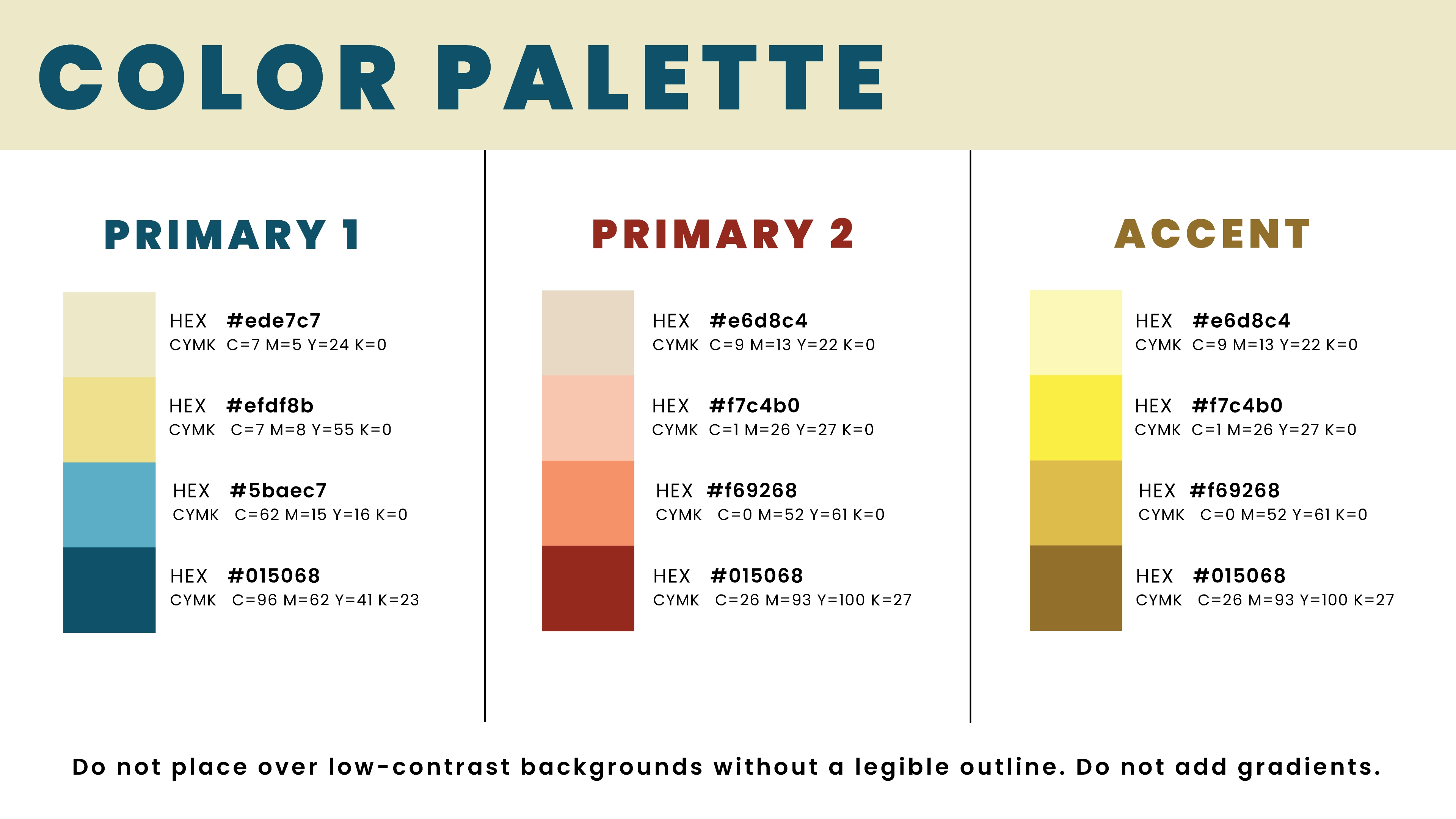 Bear Sight color palette