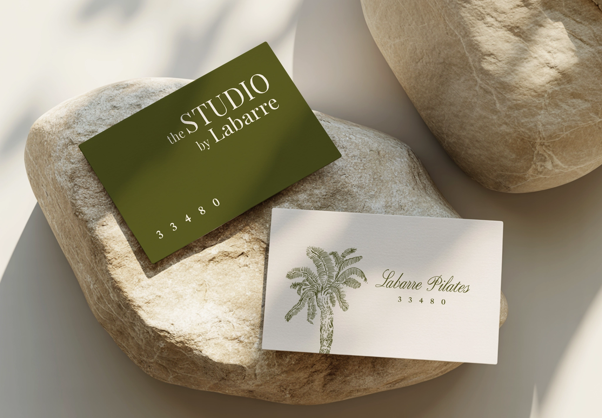 LaBarre green card mockup