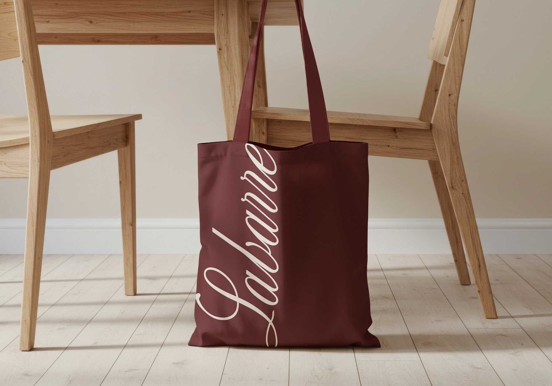 LaBarre tote bag in red