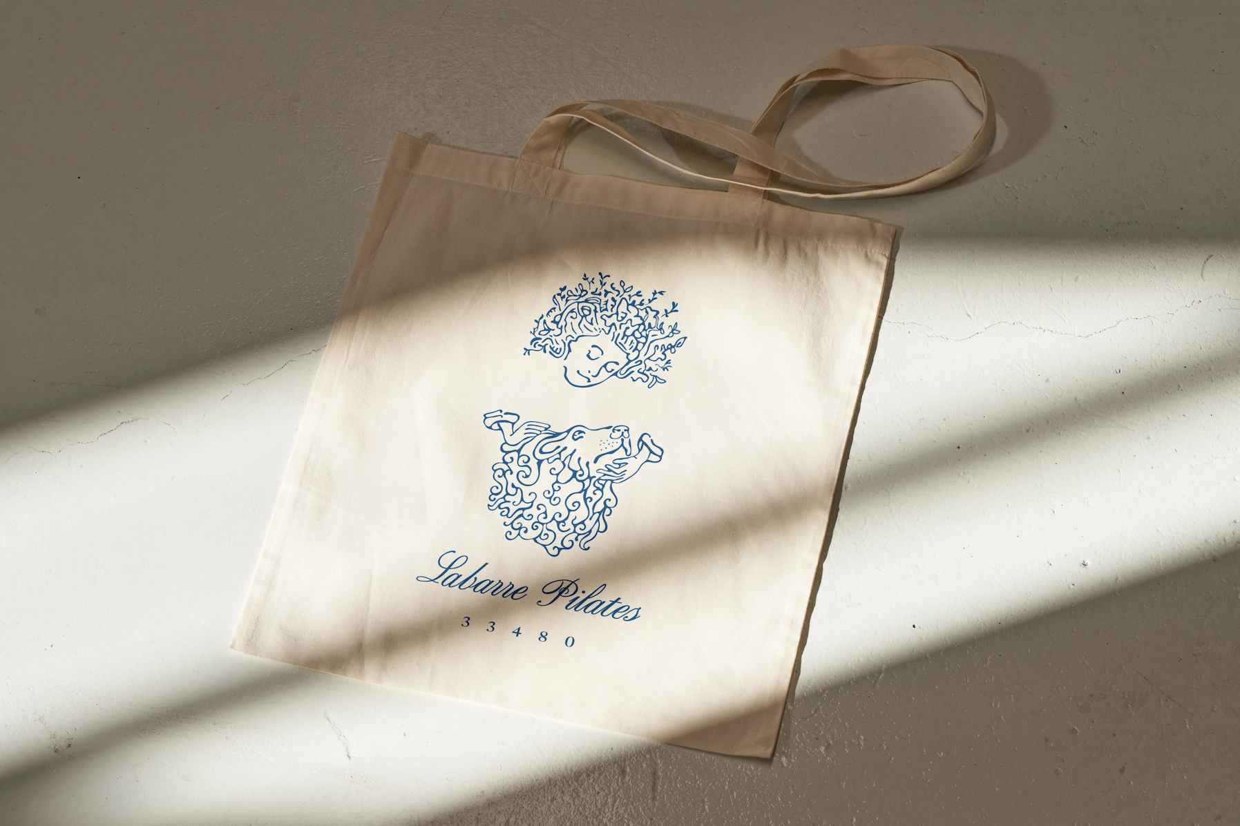 LaBarre tote bag in blue