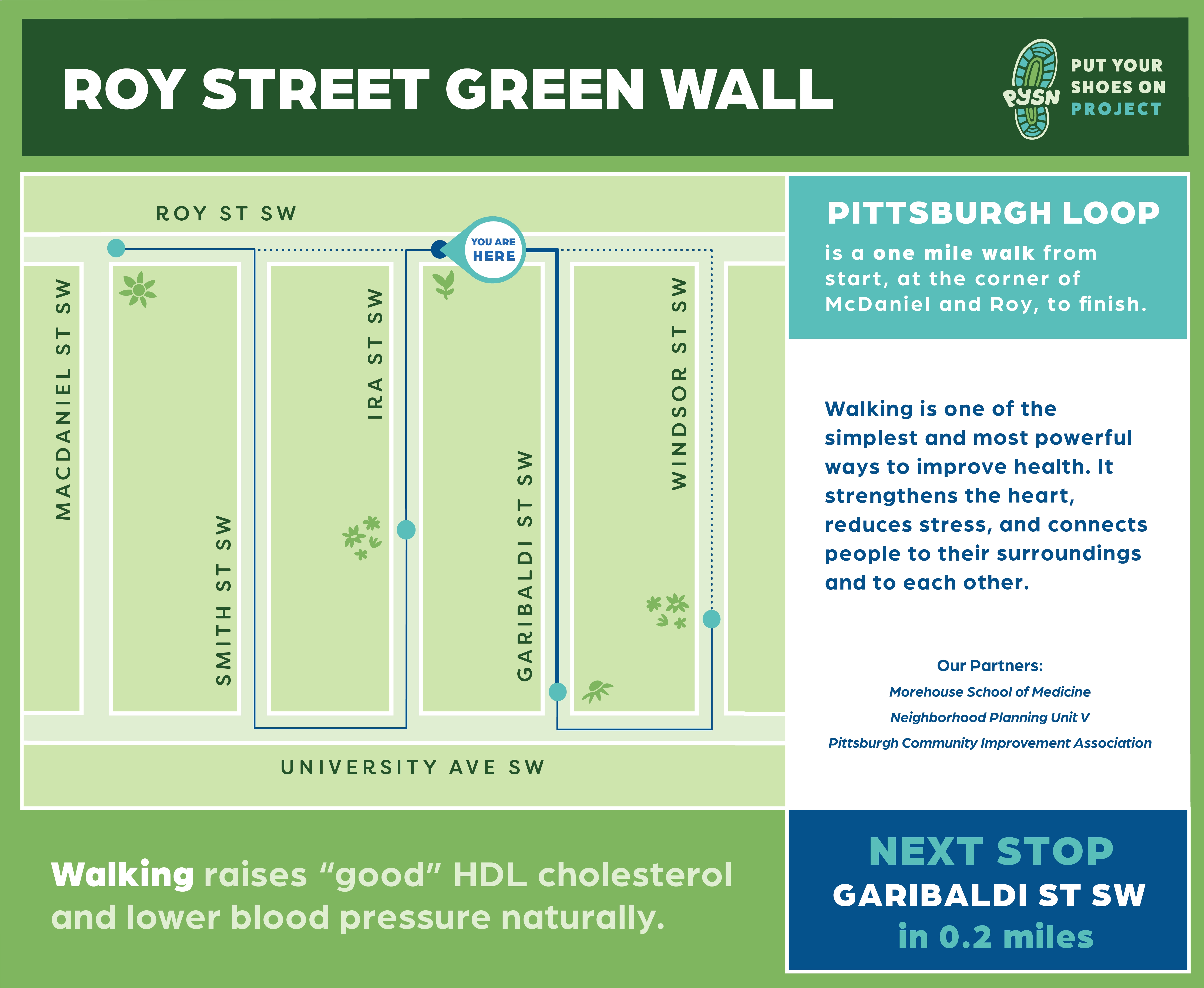 Roy street sign design