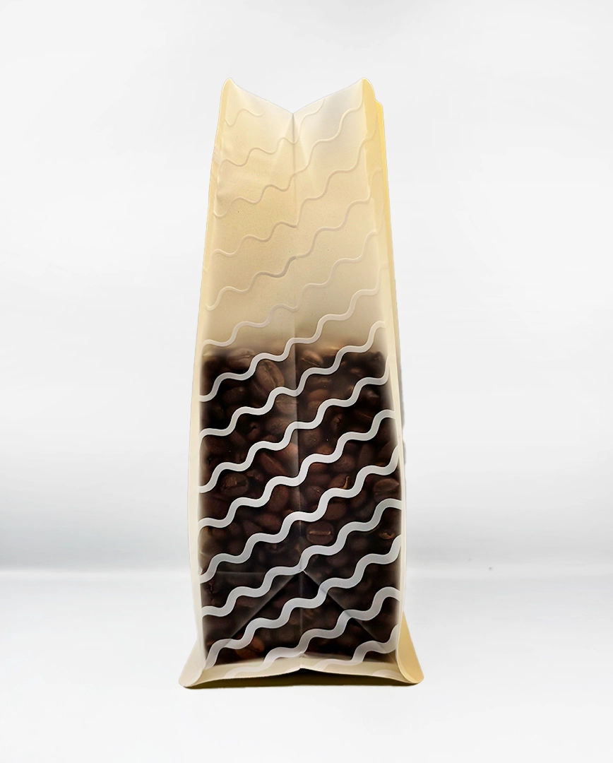 White label bag side view